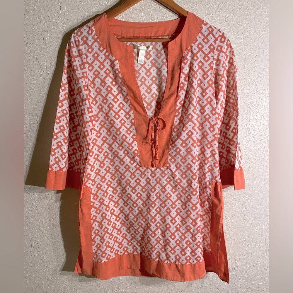 Banana Republic Swimsuit Coverup Coral size S